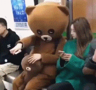 恶作剧路人的搞笑gif图恶搞gif搞笑图片