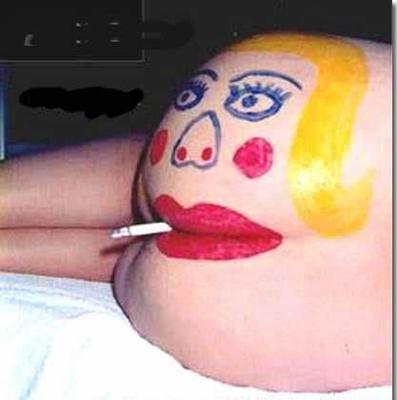 晚上趁他睡着了给他画的恶搞gif搞笑图片