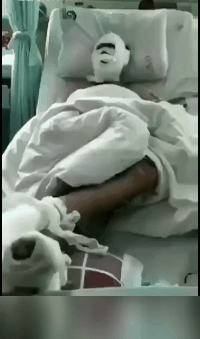 这是我最成功的一次碰瓷，今后可以金盆洗手了恶搞gif搞笑图片