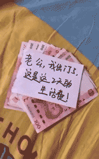老婆出差给了我几百块生活费结果下一秒就。。。。恶搞gif搞笑图片