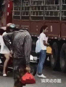 可见，是见过世面的人恶搞gif搞笑图片