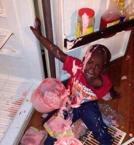 麻麻听我说，真的不是我干的儿童gif搞笑图片