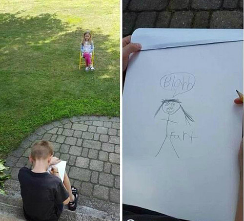 大画家从这一刻诞生了儿童gif搞笑图片