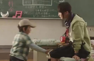 痴汉の养成～儿童gif搞笑图片