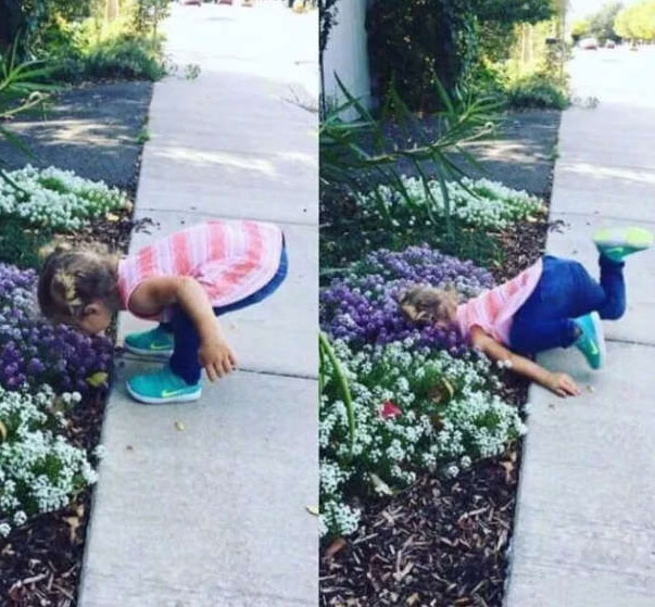 当你享受人生的时候。。。儿童gif搞笑图片