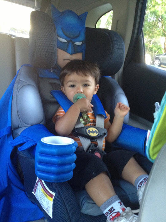 安全座椅很酷炫儿童gif搞笑图片