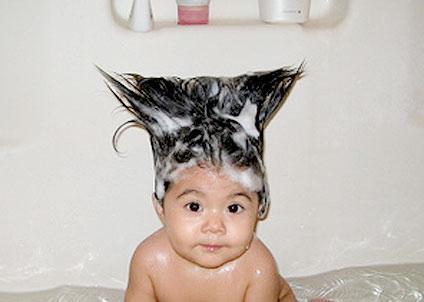 细数儿童的“潮”发型儿童gif搞笑图片