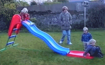 对这个游戏还有印象吗？儿童gif搞笑图片