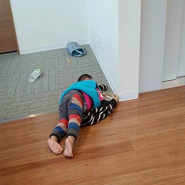 这就是懒的一般境界儿童gif搞笑图片