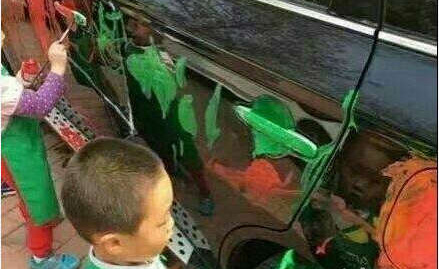 请别扼杀孩子的想像力和对美的探索儿童gif搞笑图片