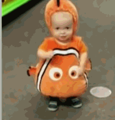 转发这条锦鲤感觉会有好运气儿童gif搞笑图片