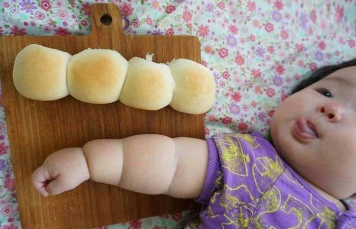 宝宝好强壮啊儿童gif搞笑图片