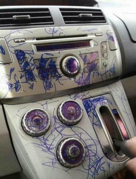 如果你的孩子这样做，你会？儿童gif搞笑图片