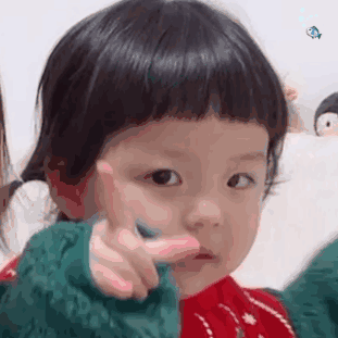 超可爱丸子妹gif表情包儿童gif搞笑图片