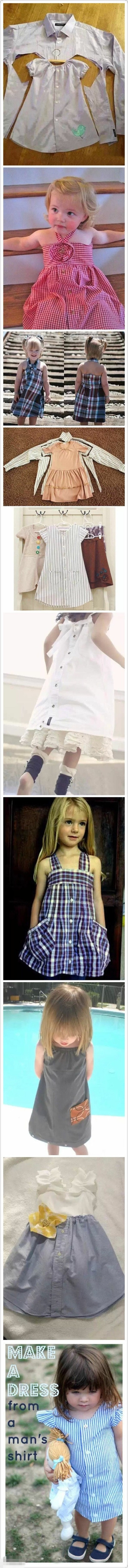 爸爸的衬衫可以拿来做什么…儿童gif搞笑图片