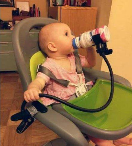 懒人支架儿童gif搞笑图片