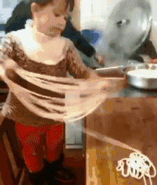 拉面大师的童年儿童gif搞笑图片