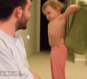 老子就是随手一扔也能秒掉你儿童gif搞笑图片