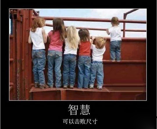 好聪明的孩子儿童gif搞笑图片