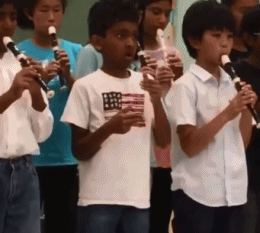 无笛是多么，多么寂寞，无笛是多么，多么空虚儿童gif搞笑图片