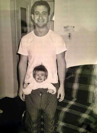 让男人带孩子真是件辛酸的事情儿童gif搞笑图片