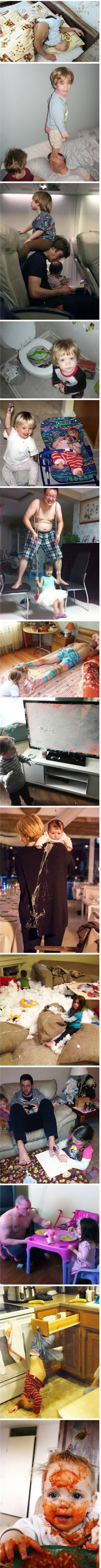 粑粑的噩梦来了儿童gif搞笑图片