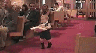 去你的婚礼！劳资不干了！儿童gif搞笑图片