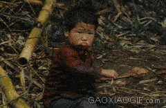 哼！儿童gif搞笑图片