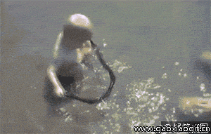 蛇：啊！我没脸回去了居然被一个小朋友玩弄儿童gif搞笑图片