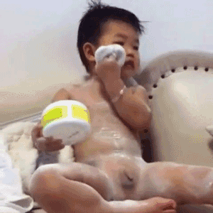 啊！爽！老二也让你爽爽儿童gif搞笑图片