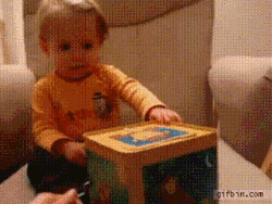 吓死宝宝啦儿童gif搞笑图片