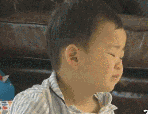 懒得理你儿童gif搞笑图片