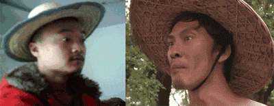 我曹尼玛！儿童gif搞笑图片