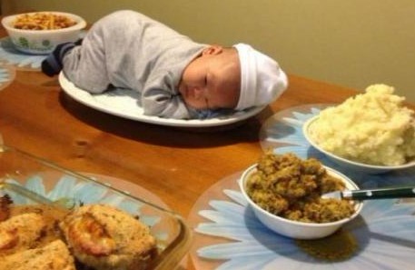 上菜儿童gif搞笑图片