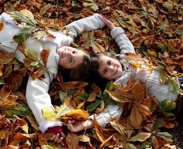 小孩子玩耍落叶摆拍可爱儿童高清图儿童gif搞笑图片