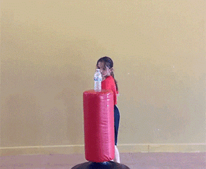 可爱帅气的小女孩GIF动图儿童gif搞笑图片