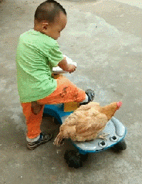 熊孩子的搞笑GIF动态图儿童gif搞笑图片