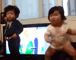 嘿嘿哈哈儿童gif搞笑图片