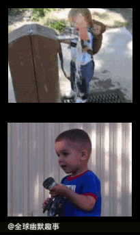 小朋友玩水儿童gif搞笑图片