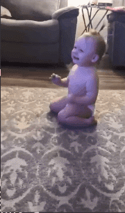 小孩：低调，低调儿童gif搞笑图片