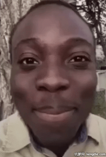 黑人露出超白牙齿笑gif动态图片gif动态gif搞笑图片