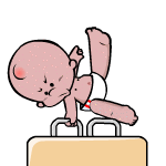 这小胳膊小腿的,看着还挺厉害的样子gif动态gif搞笑图片