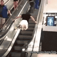 就坐个电梯，要不要这么屌gif动态gif搞笑图片