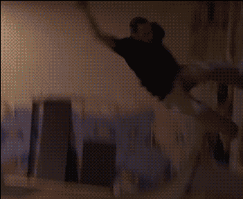 手真快，一下就接住了gif动态gif搞笑图片