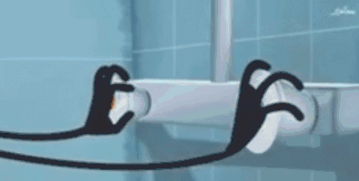 冬天洗澡时候的感觉gif动态gif搞笑图片