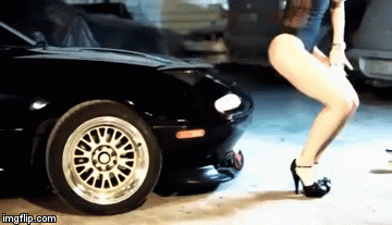 车模美女的动态图gif动态gif搞笑图片