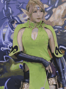 性感美女cos动态图gif动态gif搞笑图片