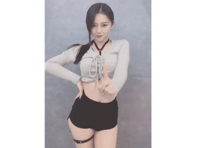 性感韩国美女主播跳舞的性感GIF动态图gif动态gif搞笑图片