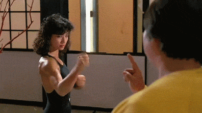 性感肌肉美女打拳击的GIF动态图gif动态gif搞笑图片