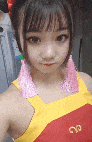 金刚芭比美女cos哪吒GIF动态图gif动态gif搞笑图片